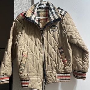 Burberry jacket boys